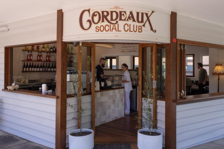 The Cordeaux Social Club in Brisbane front door